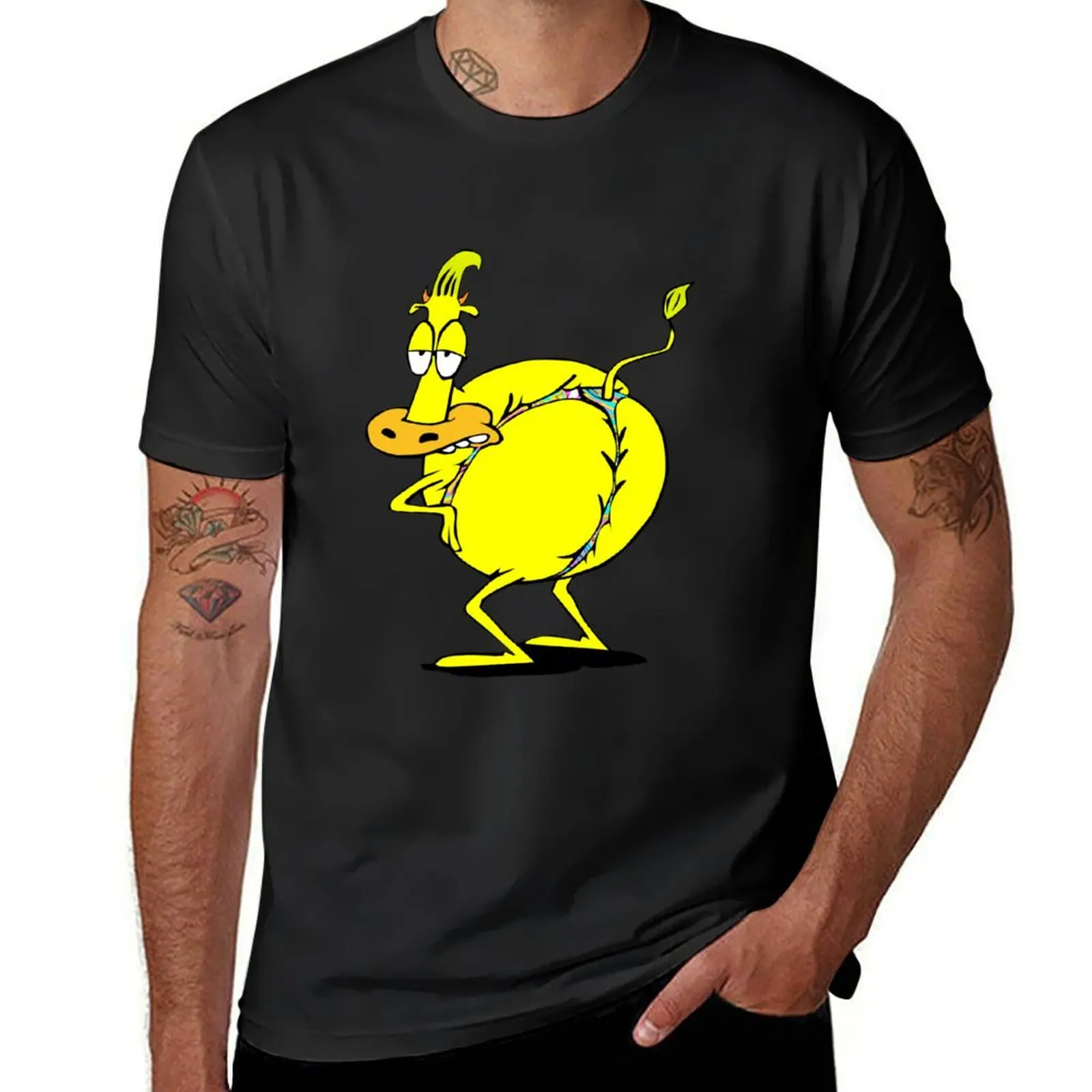 

Heffer T-Shirt quick-drying vintage hippie clothes mens t shirts casual stylish