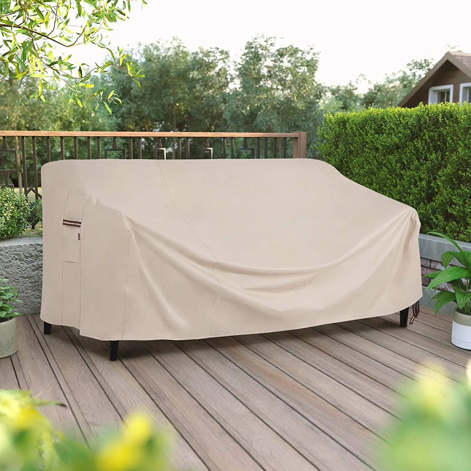 600D Outdoor Chair Cover,Sofa Chair Cover,Nordic Courtyard Chair Cover,Dustproof And Sunscreen Furniture Protection Cover