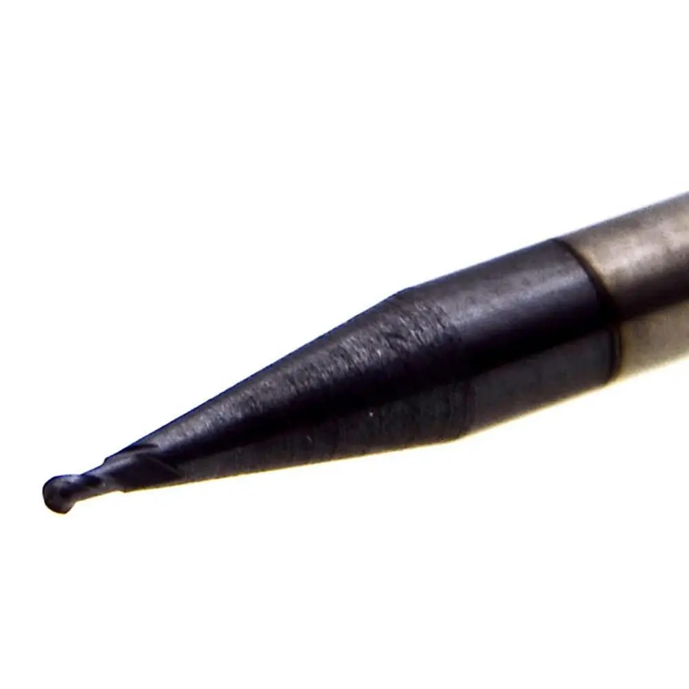 1PCS 2 Flute Lengthen  Ball Nose End Mill 75L Cutting HRC50 4mm 5mm Milling Machining Sprial Bit Milling Cutter