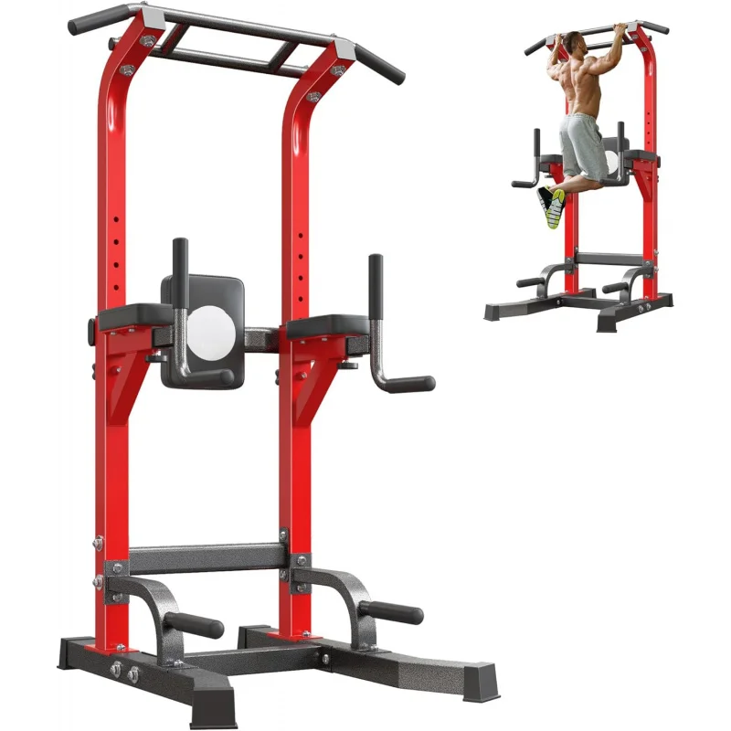 

Multi-Function Power Tower Pull Up Station for Home Gym Bar Stand Dip Bar Strength Training