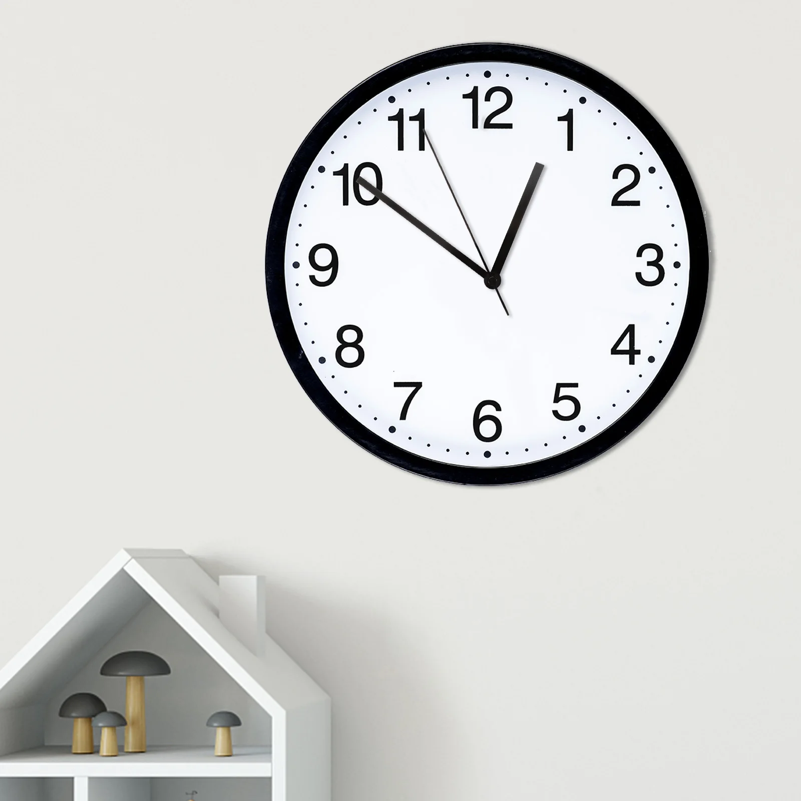 

Silent Quartz Clock Movement Kit 1 Set Large Wall DIY Mechanism with Black Hands Repair Parts for Home Decor Sports Style