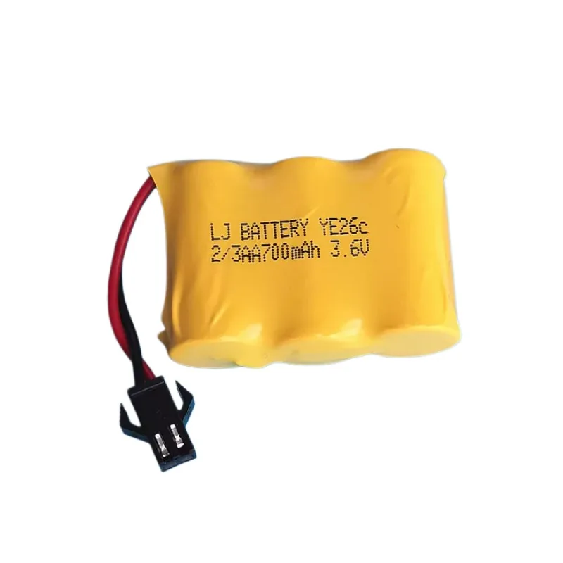 3.6V 4.8V 1500mah remote control car battery children's toys excavator rechargeable battery pack large capacity