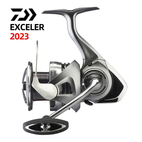 Imagen 1 del producto 2023 DAIWA EXCELER LT carrete de pesca giratorio Max 5 + 1BB arrastre 12kg carrete de Baitcasting carrete de agua dulce de agua salada