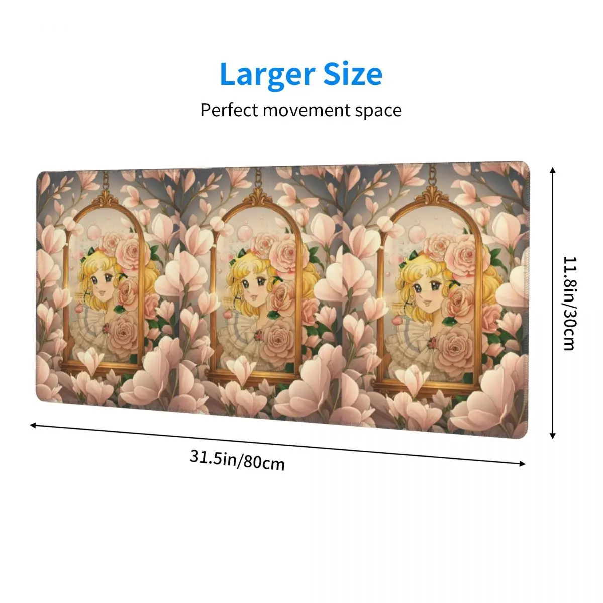 Candy Candy Anime Manga Large Mouse Pad Computer Keyboard Mouse Mat Gaming PC Laptop Desk Mat Office Accessories Table Mats