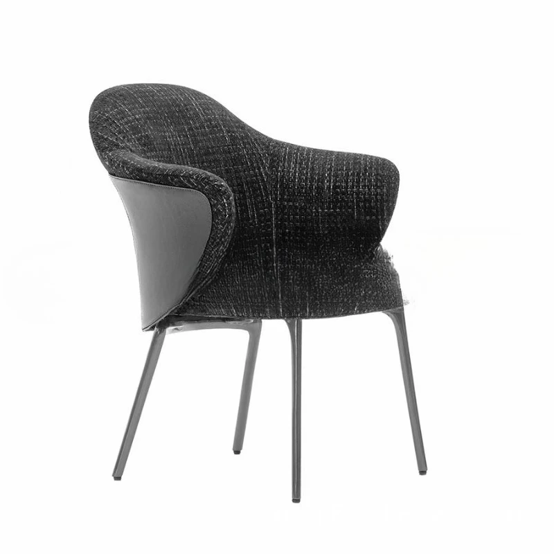 Light luxury dining chair, post-modern minimalist home desk chair