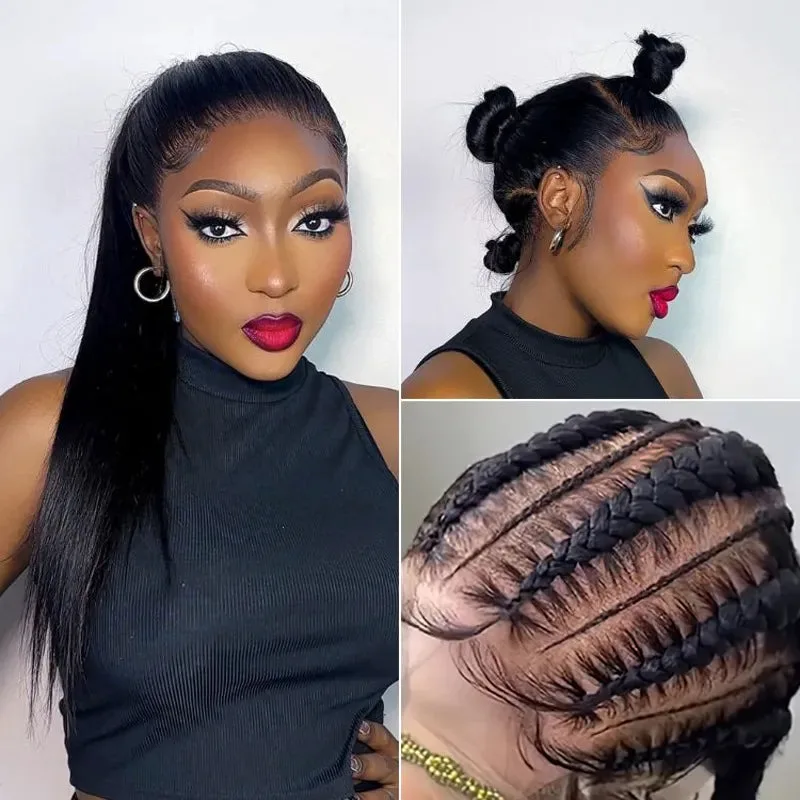 

Real Full Lace Human Hair Wigs Straight HD Transparent Lace Pre Plucked 12A Whole Full Lace Wig Wavy Virgin Hair Full Scalp