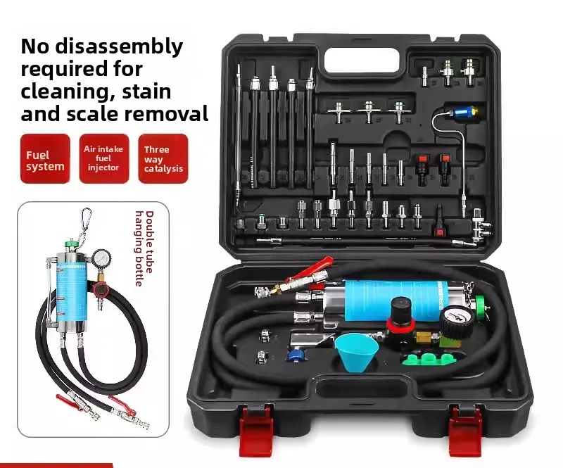 Automobile Engine Fuel System Catalytic No-disassembly Cleaning Fuel Injector Removal Tool for Carbon Deposit and Oil Stains