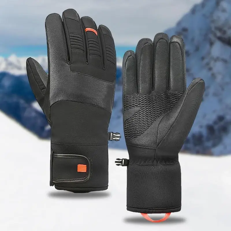 Men's Skiing & Snowboarding Gloves Winter Gloves Men Women Winter Snowboard Gloves With Touchscreen Fingers Free Stretch Flannel