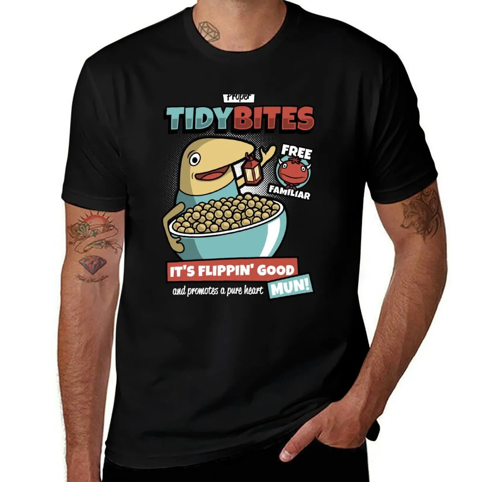 

Proper Tidy Bites T-Shirt man t shirt graphic cotton t shirt man T-Shirt