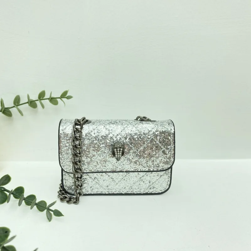 

‌2025 Summer Contrast Color Mini Bag - Fashion Diamond Chain Lipstick Purse, Niche High-End Messenger Crossbody Bag for Women‌