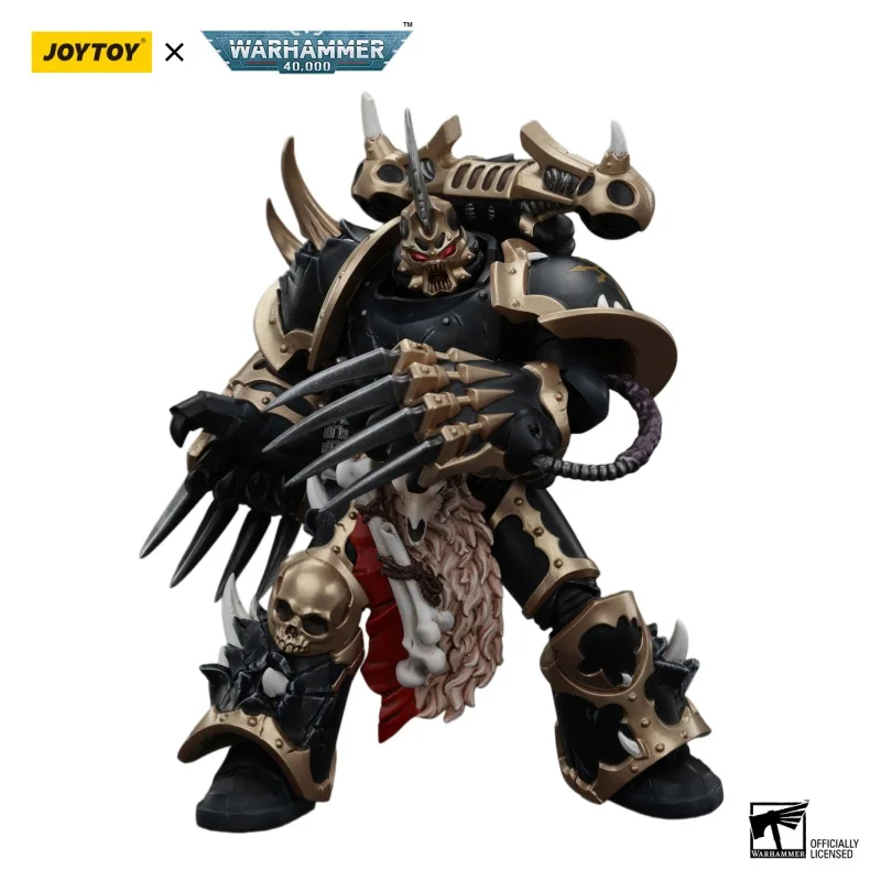 

Фигурка JOYTOY Warhammer 40000/40k Chaos Space Marines Black Legion Chosen with Lightning Claws, модель, подарок, украшение