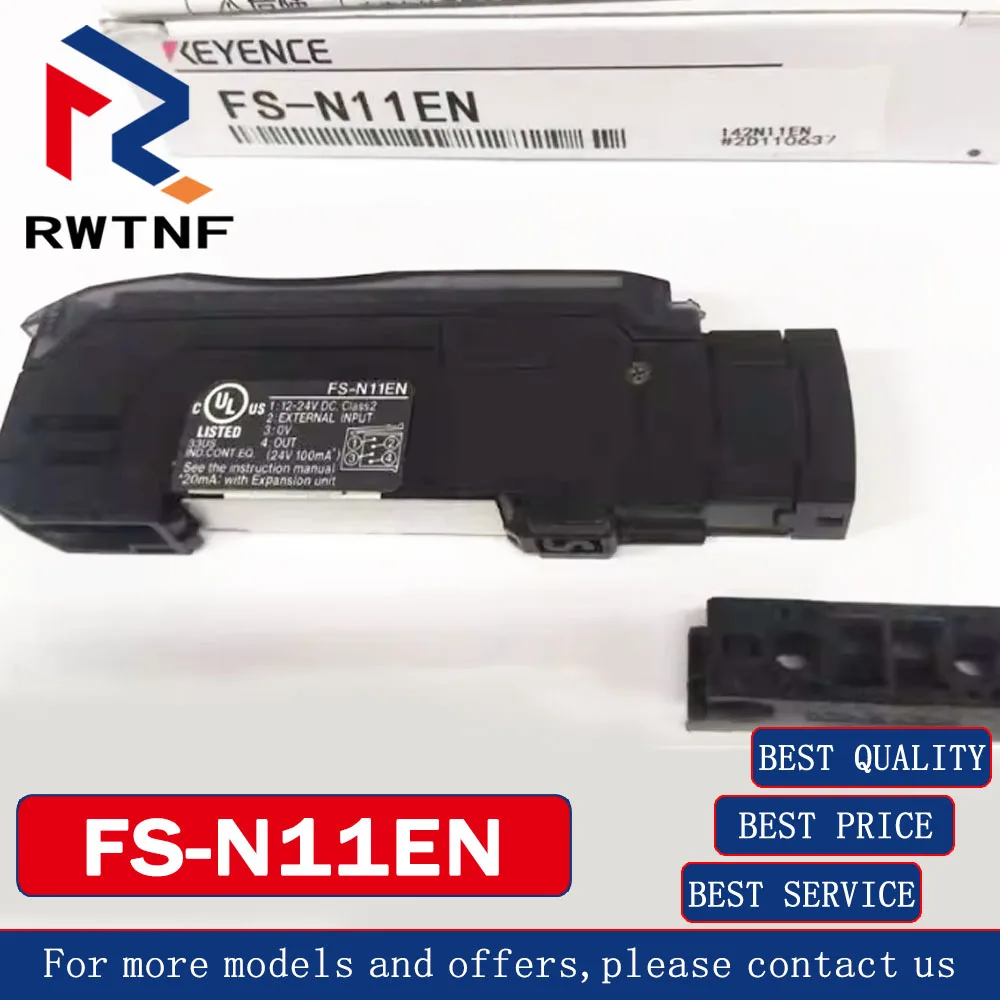

Brand New Genuine FS-N11EN KEYENCE NPN digital fiber optic sensor