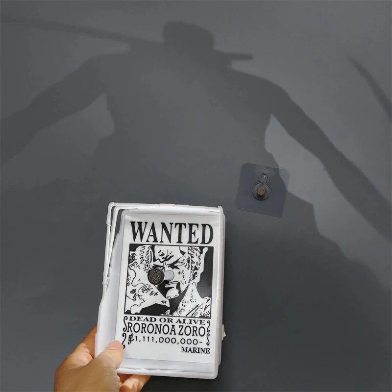 Anime Luffy Son Goku Zoro Schattenlicht-Projektorlampe Kreative Atmosphäre Nachtlicht Überraschungsgeschenk für Freunde Auf Lager