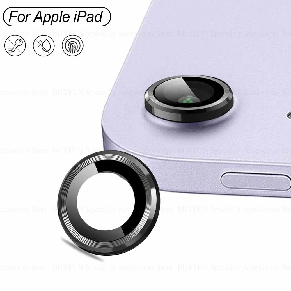 Camera Protector For Ipad Pro 13 Air 11 Metal Lens Ring Tempered Glass I pad pro 13-inch 11-inch Air6 Lens film Protective Cap