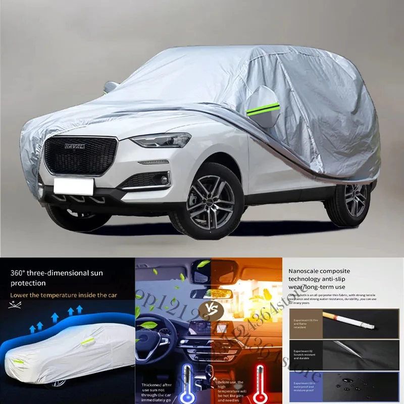 

For Haval-F5 Auto Anti snow Anti dust Anti-uv Anti peeling paint And Anti Rainwater 210t car cover Car cover protection