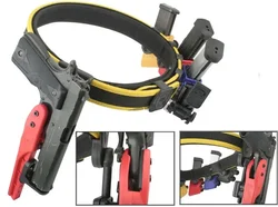 Waist belt Big Dragon IPSC Special Shooting Belt black BK / Red / Blue / Yellow sports belt S,M,L,XL