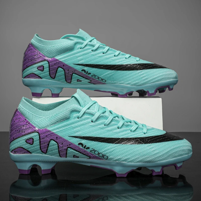 

Высококачественные профессиональные мужские и женские футбольные бутсы среднего кроя, легкая эластичная спортивная обувь, уличные модные тяговые шипы