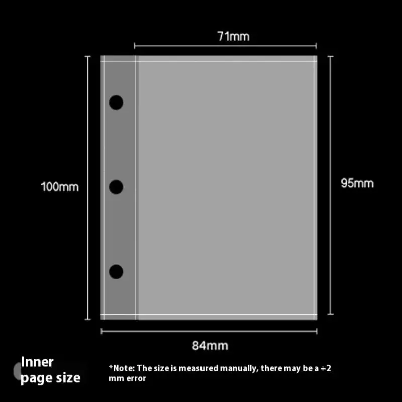 Camera Shape Photocard Holder Kawaii Binder Photocards Kpop Photo Album Card Clollecting Book Students' Supplies