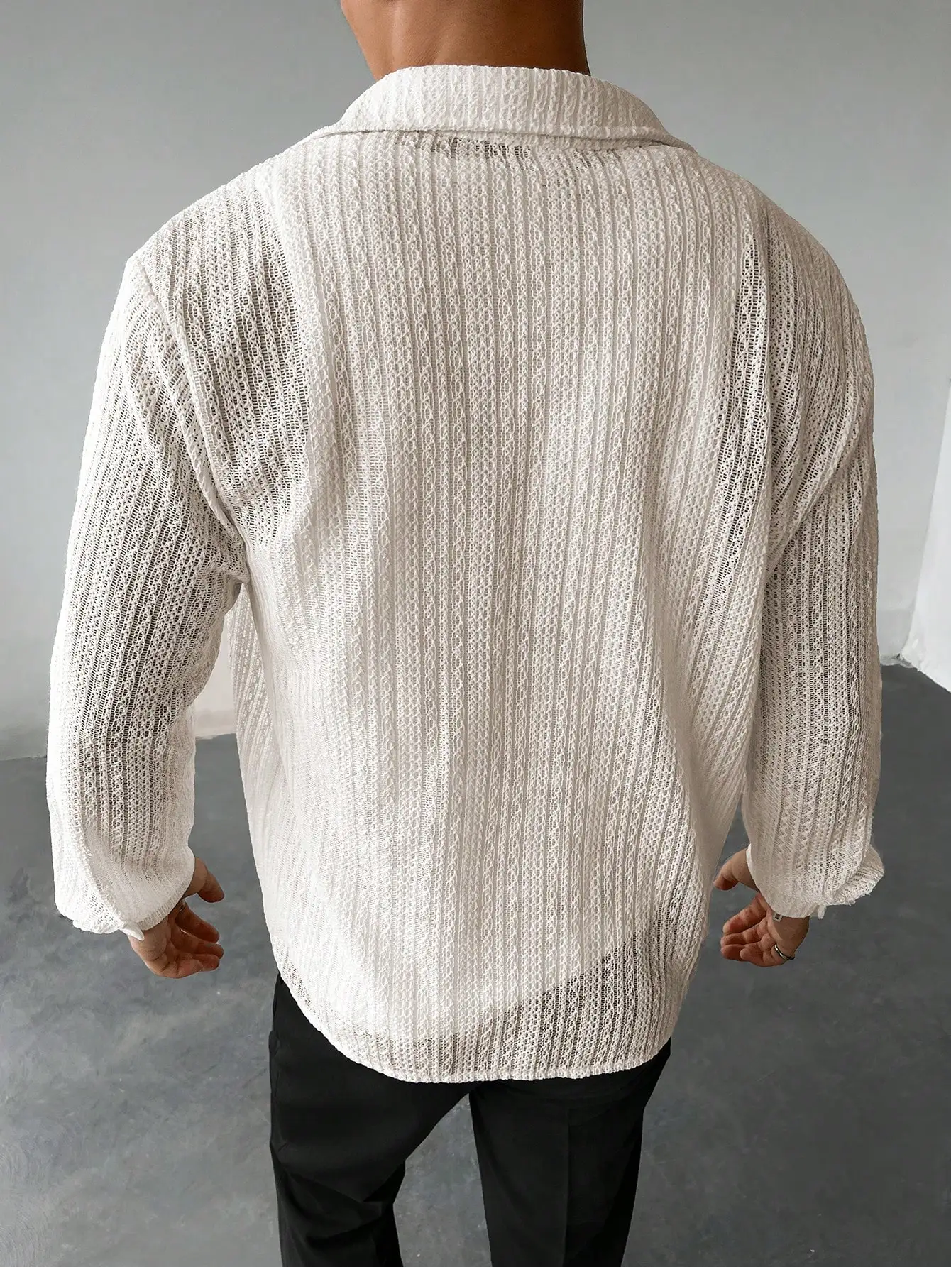 DIYIE Men's Solid Color Round Neck Long Sleeve Casual Loose Pullover Sweatshirt, Versatile For Autumn Men Royal Sweatshirt Men