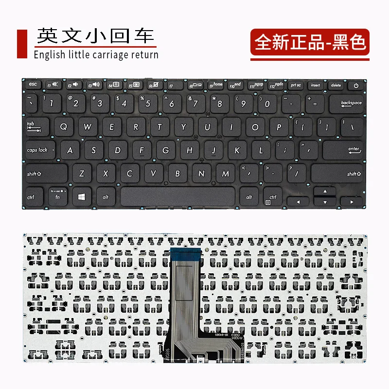 For ASUS X412U X412F R423 R424F V4000D V4000F V4000U Notebook Keyboard