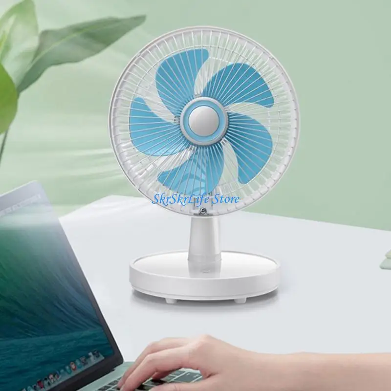 E65E Fan 9 pulgadas Estudiante Estudiante Dormitorio Silencio- Asuntos en casa Cerrica escritorio pequeña Ventilador 3