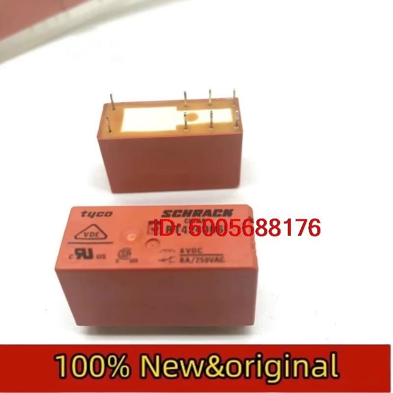 5pcs New Relays RT424006 8A/250VAC Relay 6VDC