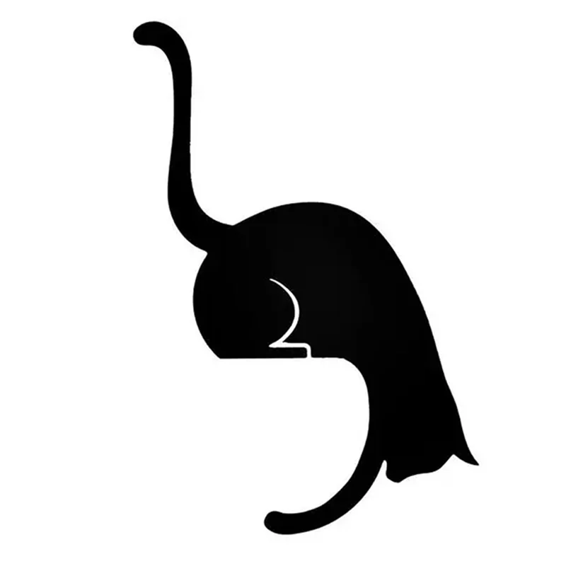 BAAG-Настенный держатель для ключей, декор комнаты, настенная полка для ключей, вешалка для поводка, ретро настенный крючок для ключей с животными, прочный кот