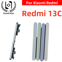 1 Pcs NEW Phone Power Volume Side Button Key For Xiaomi Redmi13C External Volume Button + Power ON OFF