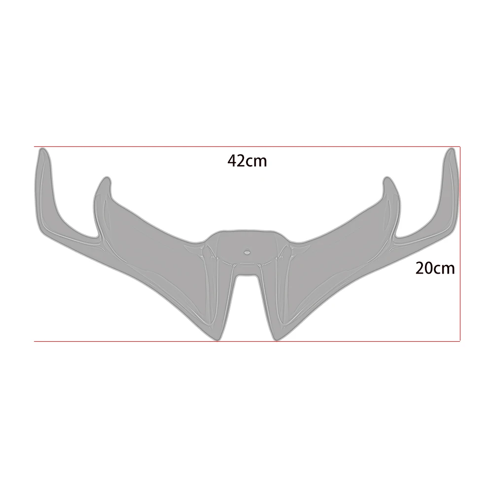 For Motorcycle Modified Front Lower Lip Bird Beak Appearance Enhancement Accessories For Kawasaki NINJA 250/400 2018‑2025