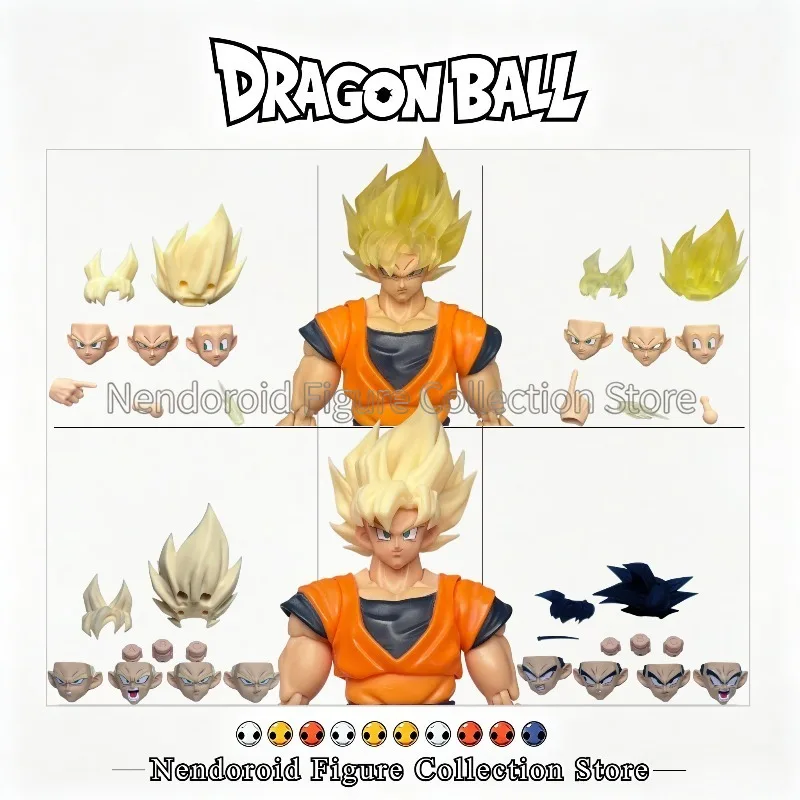 En Stock SHF Dragon Ball Super Saiyan Sign Ultra Instinct - Batalla Final - Goku con Poder Completo, Cabeza de Repuesto, Figura de Acción Anime