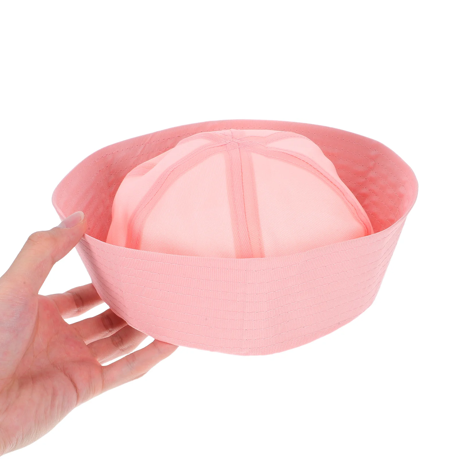 

Sailor Hat For Men Women Pink Vintage Lightweight Breathable Party Performance Navy Cap Halloween Costume Accessory