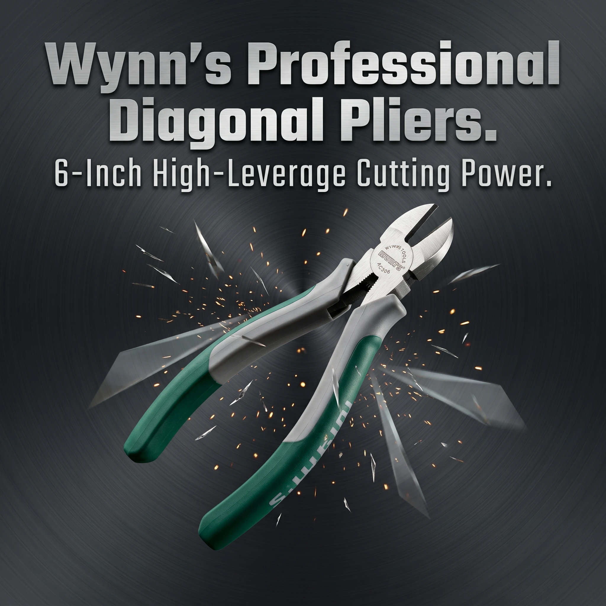 

Chrome Vanadium Steel Diagonal Pliers, Professional Hand Tool, Eccentric Labor-Saving Industrial-Grade Plastic Nippers