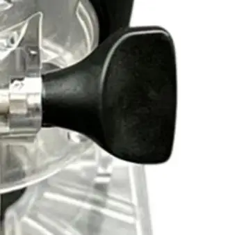 Transparent Plastic Router Base With Adjustable Gears For Woodworking Electric Trimmer Machine For Edge Milling Cutting Tool Acc