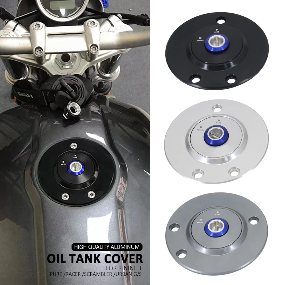 For BMW R9T R NINE T NINET Pure RNINET Racer R nineT Scrambler Rninet Urban G/S Motorcycle CNC Fuel Engine Tank Cap Cover