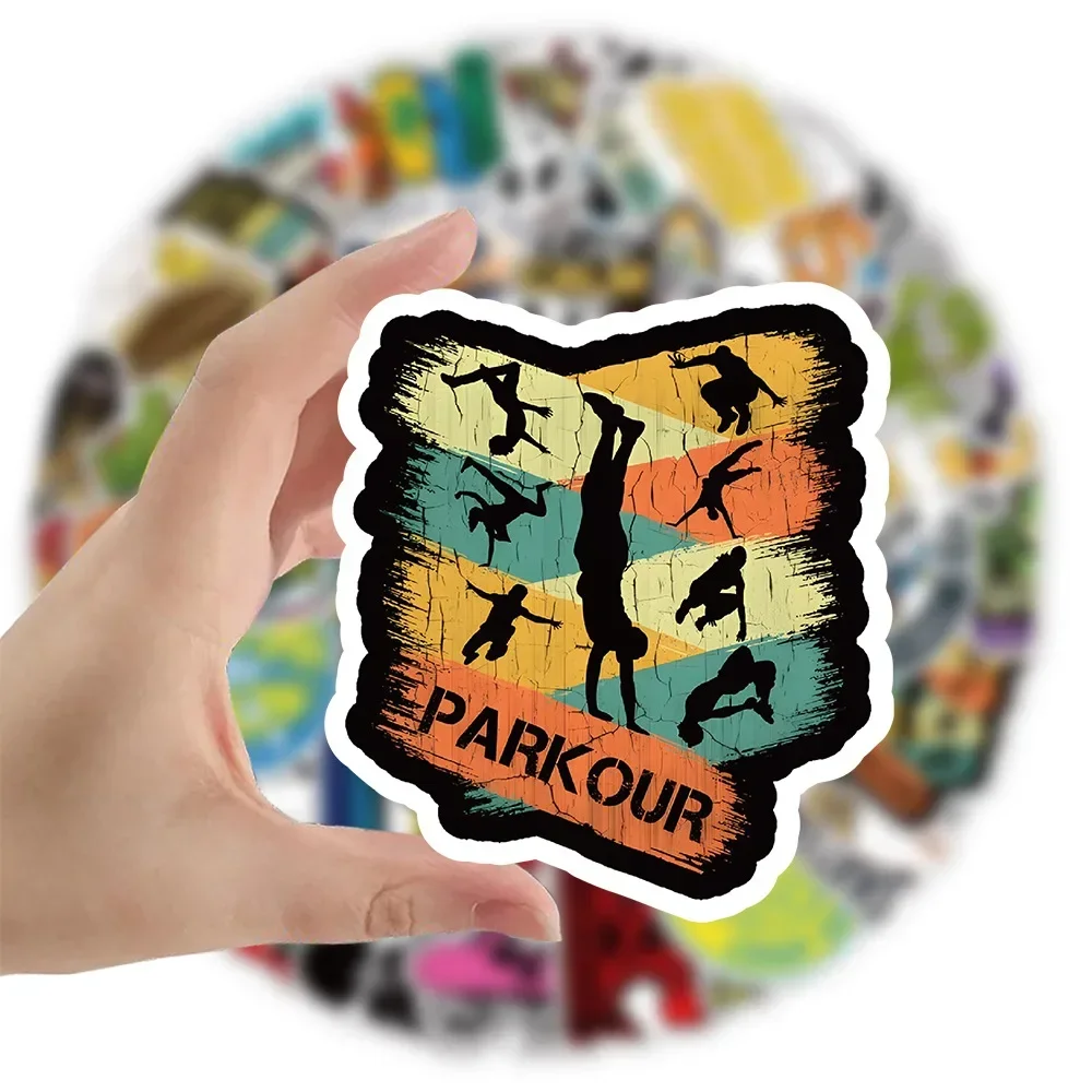 10/52 قطعة الأسطوانة سكيت متزلج فتاة بوي ملصقات ل لوح التزلج القرطاسية DIY بها بنفسك حساب اليد ملصق الجمالية سكرابوكينغ المورد #5