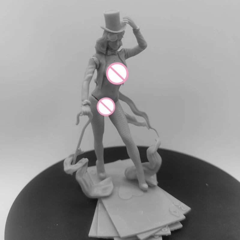 

Anime Figure Magician Diorama Diy 1/24 Scale 75mm Miniatures GK Resin Model Kit Unassembled and Unpainted Toys