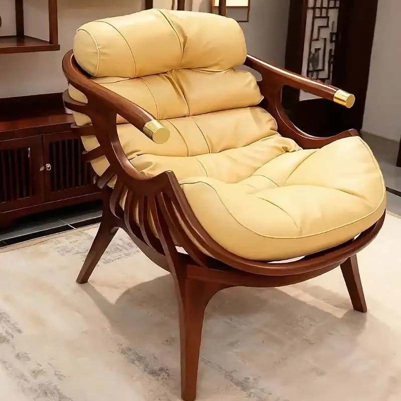 Sillones Reclinables Clásicos Modernos para Sala de Estar y Dormitorio, Sillas de Diseño para Comedor, Muebles para el Hogar
