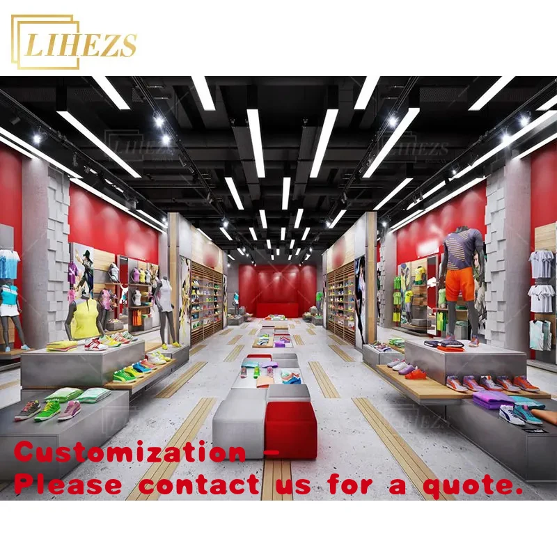 custom.Hot Sale Foldable Wooden Shoe Display Rack & Stand Retail Store Interior Decoration