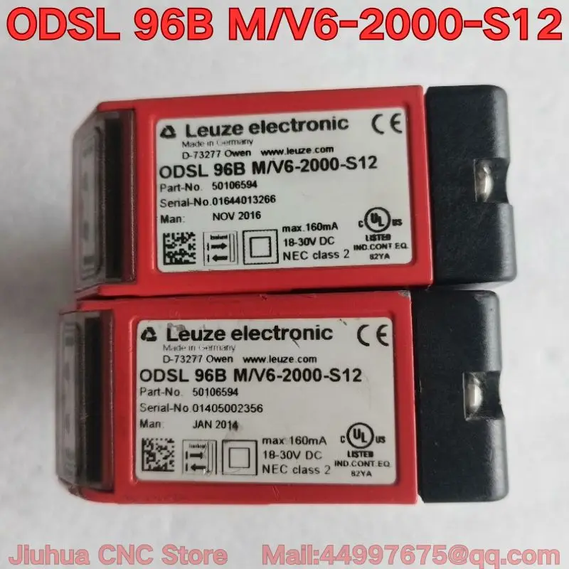 

Бывший в употреблении тест функции лазерного датчика ODSL 96B M/V6-2000-S12 нормально