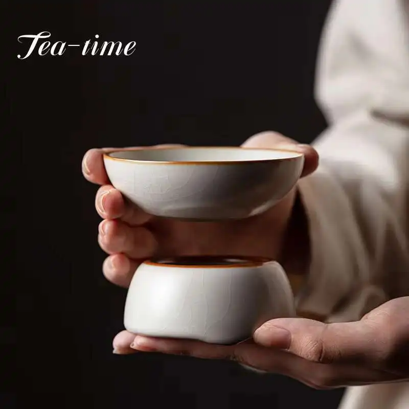 

Ru Kiln Stainer Strainer For Tea Puer Infusers Infuser Teapot Filter Ceremony Sieve Accessories Tool Mate Strainers Teesieb Box
