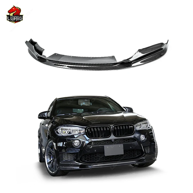 

Factory Price!Upgrade to Carbon Fiber Body Kit 3D Style Front Lip for BMW X6M Series F86