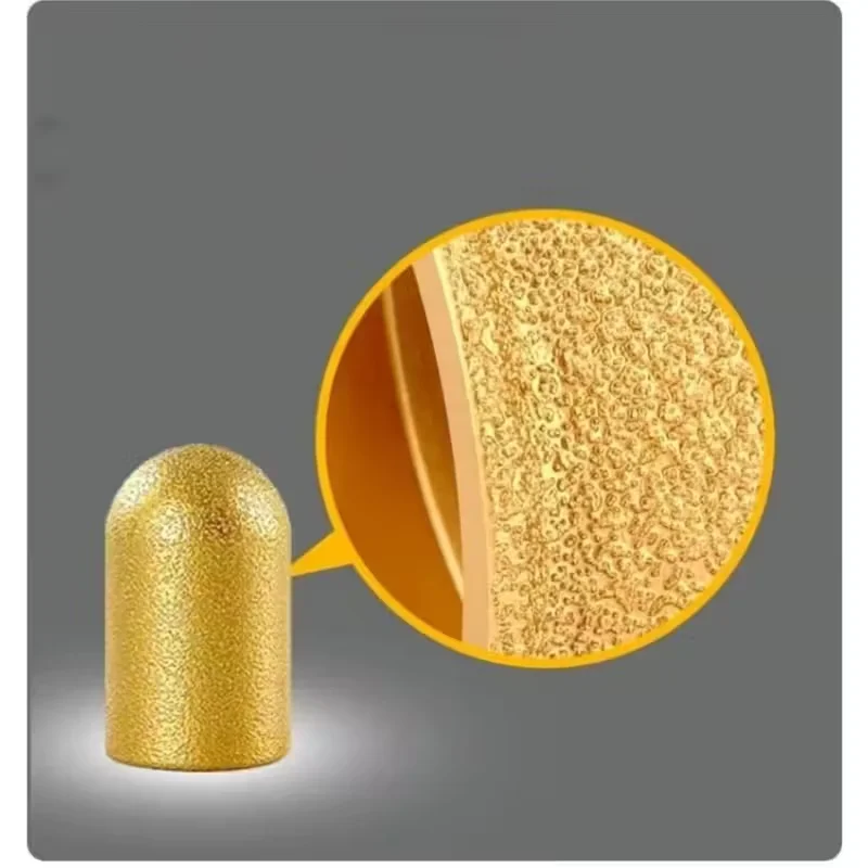 1 قطعة 30 مللي متر صنع من النحاس إصبع بت طحن عجلة قاطعة المطحنة التشذيب رأس مطحنة ل 100 نوع زاوية طاحونة #4