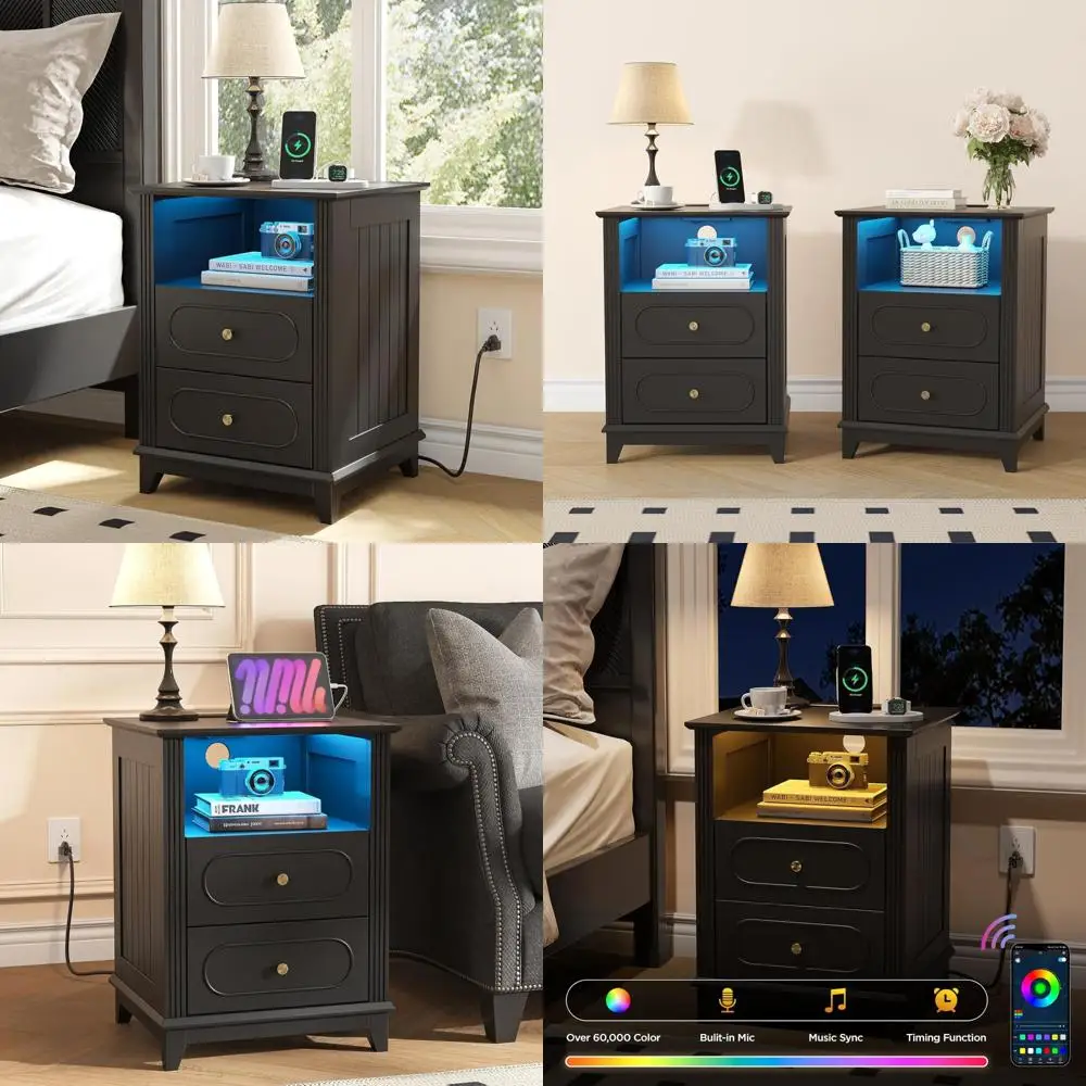 "Compact 2-Drawer N… - image
