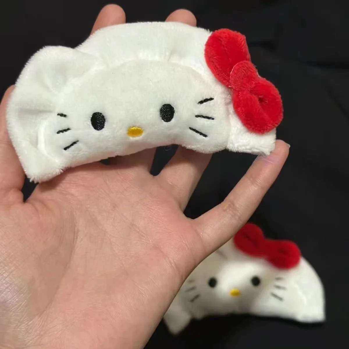 Sanrio Anime Plush Pendant Hello Kitty Kawaii Cartoon Dumplings Backpack Pendant Doll Plush Doll Pendant Cute Girly Heart