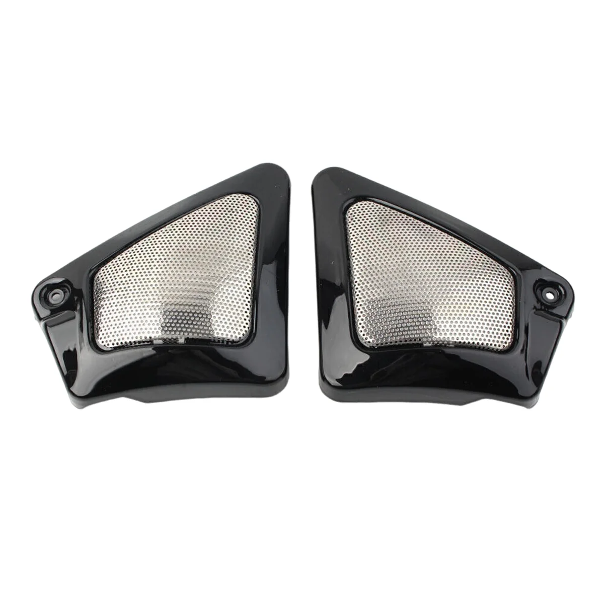 1Pair L&R Front Airbox Frame Neck Side Cover for Harley V-Rod VRSCD VRSCDX VRSCA 2002-2017, B