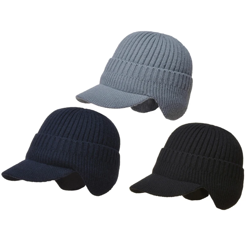 

Winter Earmuff Hat Ear for Protection Bonnet Cover for Head Outdoor Earflap