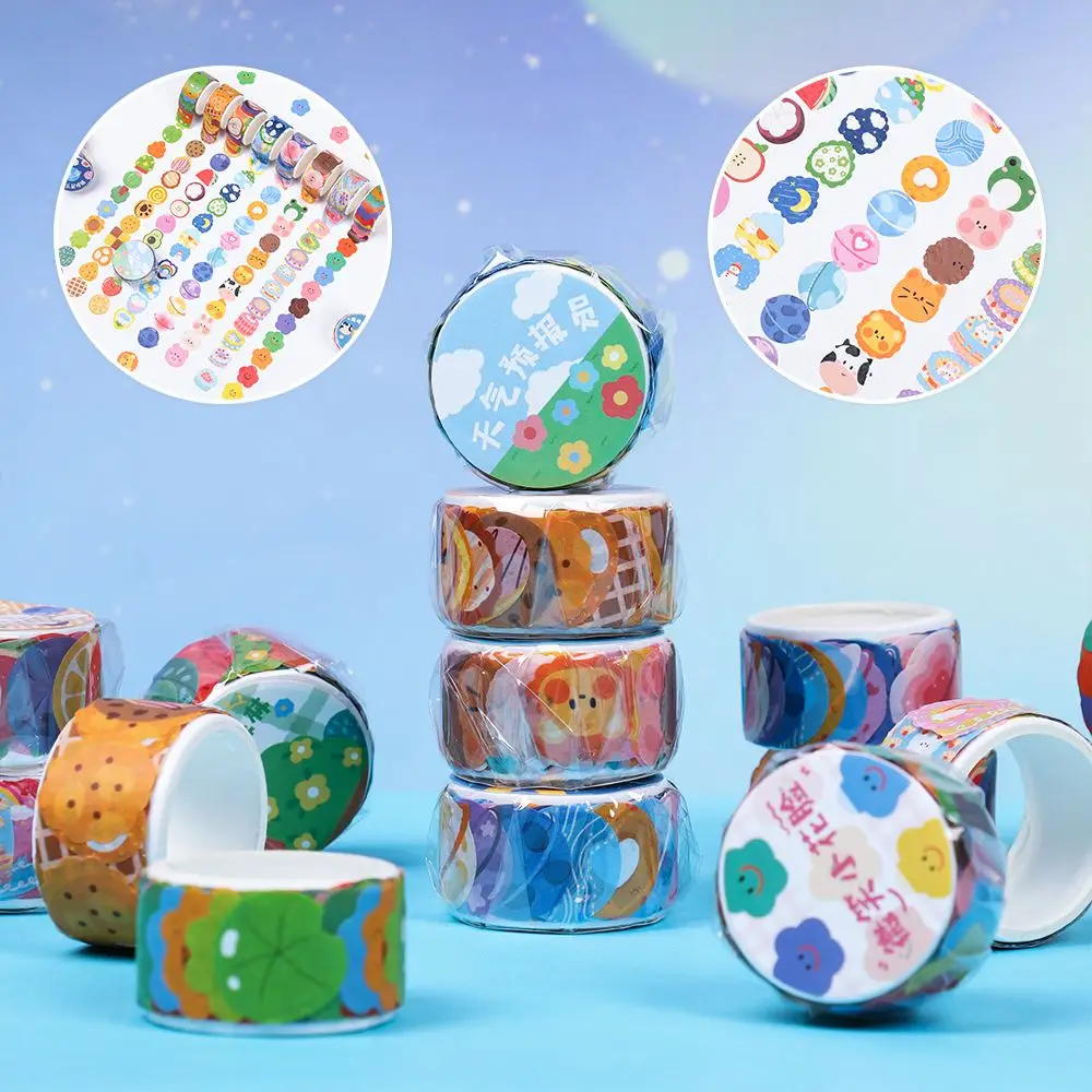 Adhesive DIY Decorative Stationery Diary Label Washi Tape Sticky Paper Scrapbooking Sticker