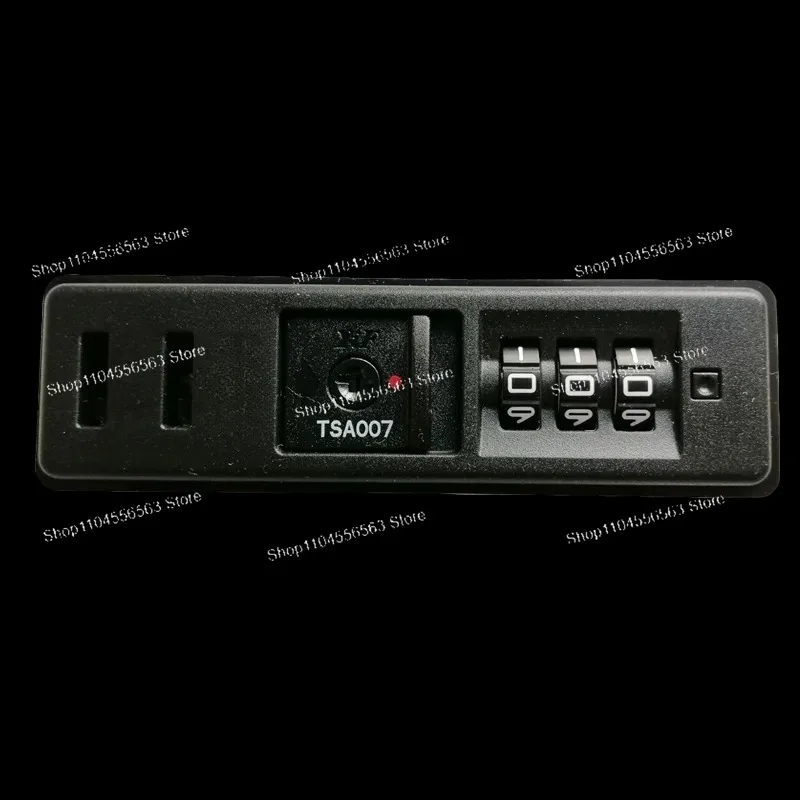

TSA007 Customs Code Lock for Luggage, 3-Digit Fixed Lock Zipper Box Embedded Lock（16023 16009）