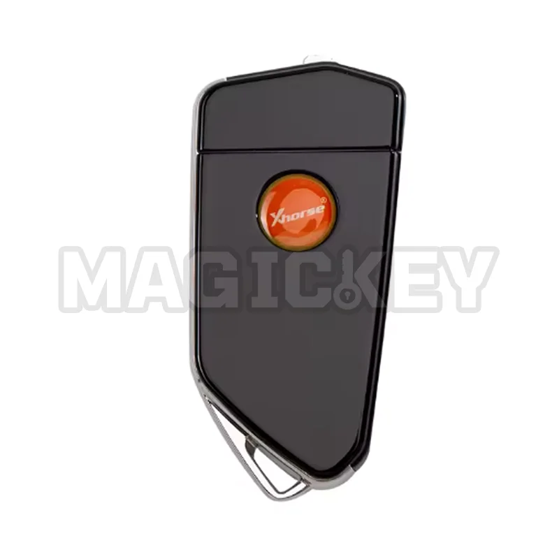 1/2/5pcs/lot Xhorse XKGA83EN 2nd Generation All Black GA08 Style 3 Buttons Wire Remote Key Replace XKGA81EN Car Keys