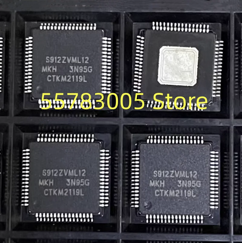 

3PCS New S912ZVML64MKH QFP64 Automotive microcontroller chip